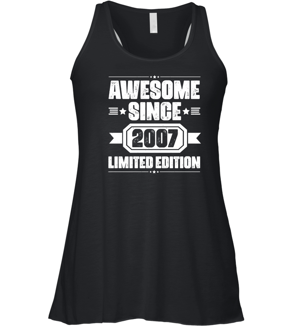 Awesome Since 2007 Limited Edition (2) Women's Flowy Tank Top