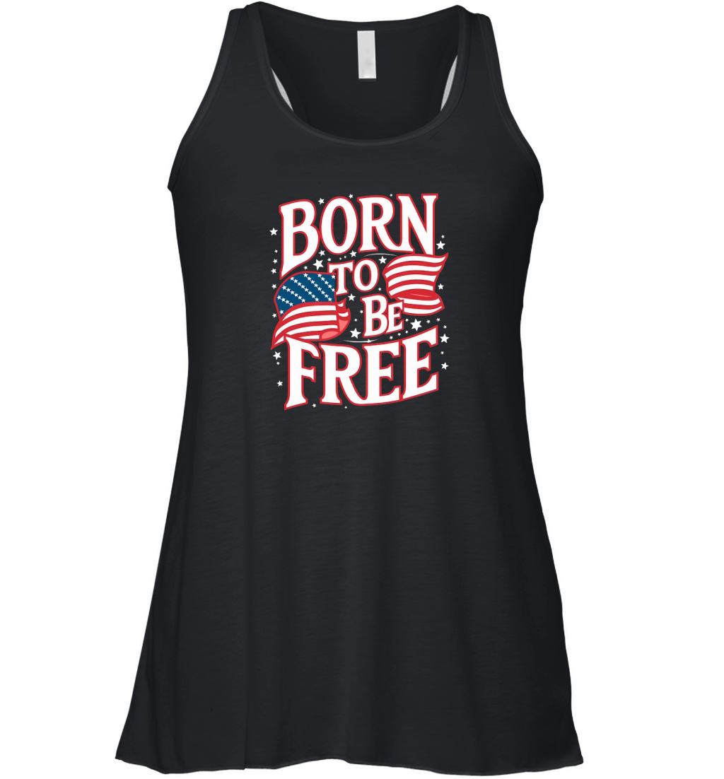 Born To Be Free Women's Flowy Tank Top