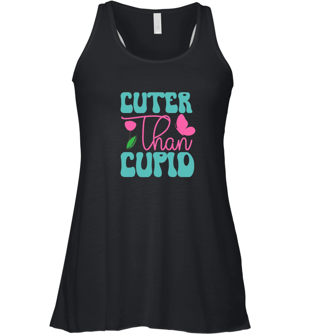 cuter than cupid Women's Flowy Tank Top