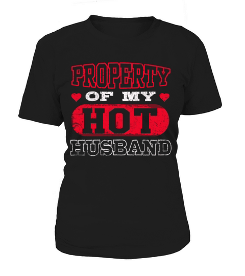 Property Husband Marriage Hearts Valentines Day Women's T-Shirt
