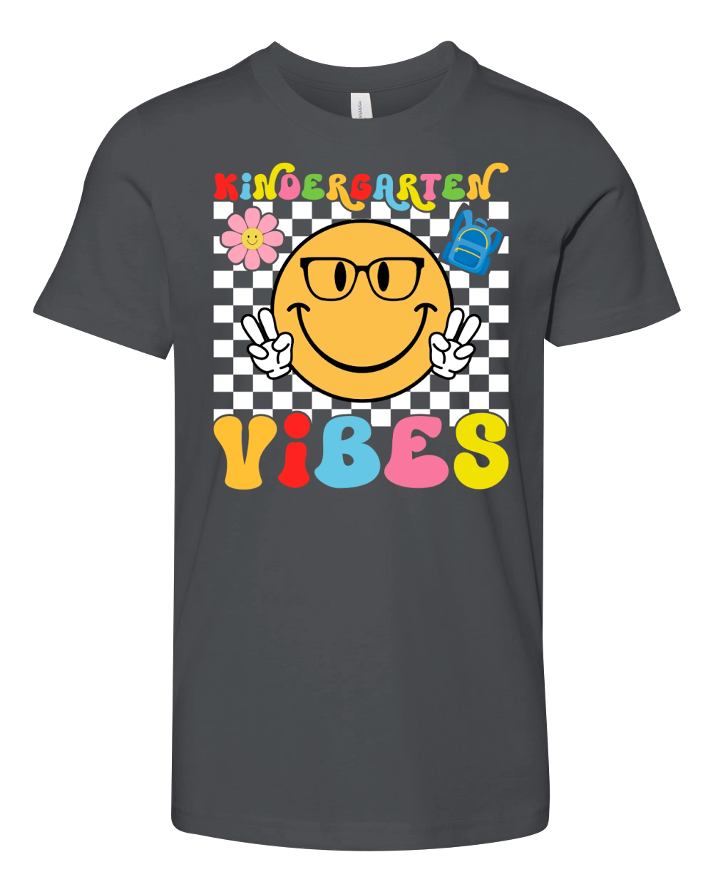 Kindergarten Vibes 2 Youth Unisex Jersey Tee