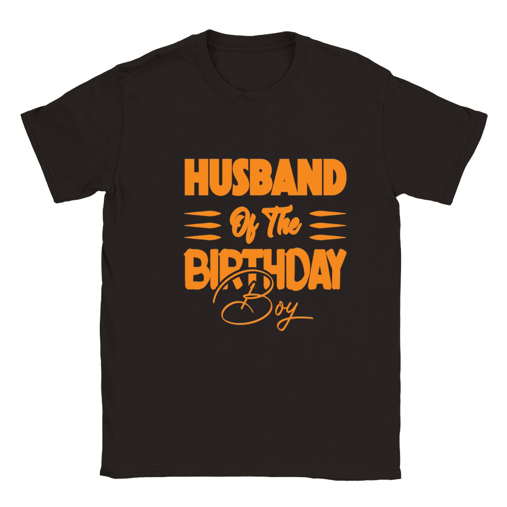 Husband of the birthday boy Classic Kids Crewneck T-shirt
