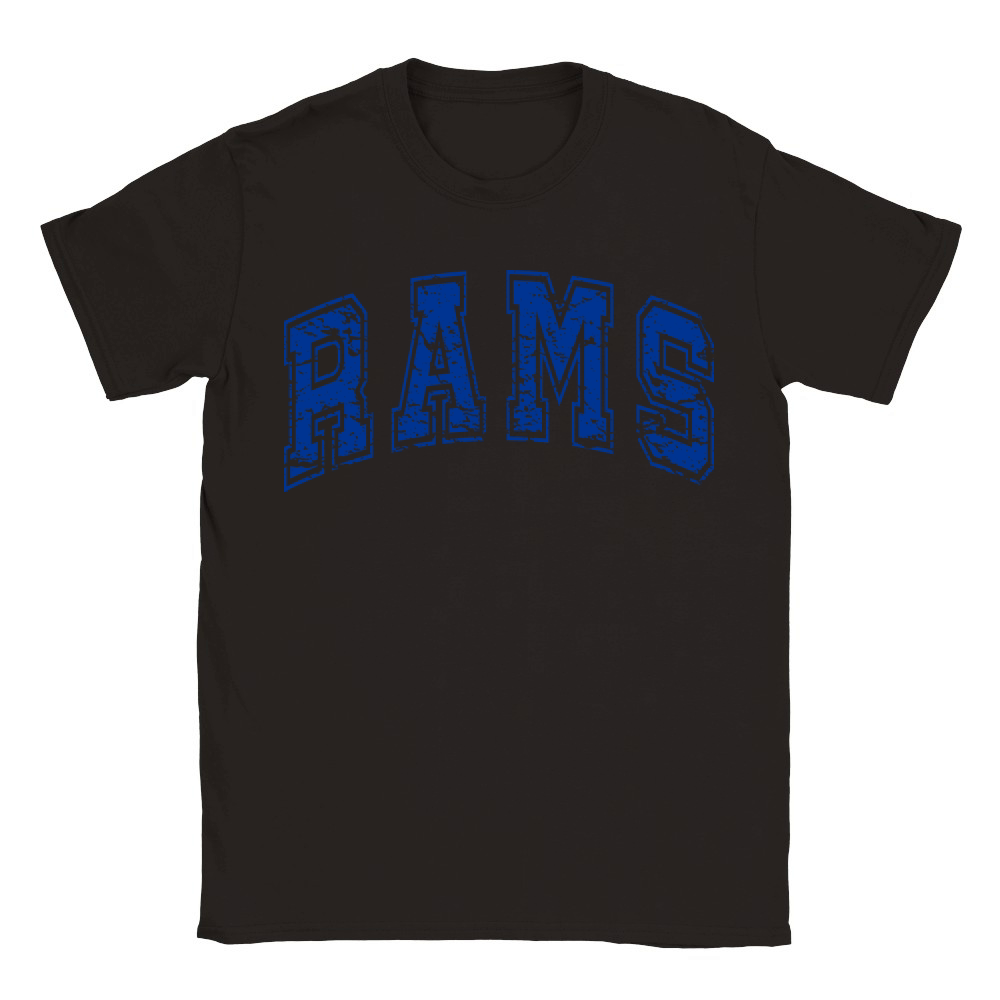 Rams.distressed 2 Classic Kids Crewneck T-shirt