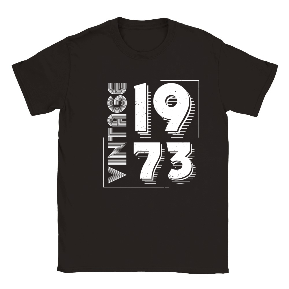Vintage 1973 Classic Kids Crewneck T-shirt