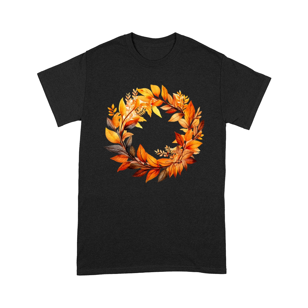 Autumn Fall Floral Frame 03 Comfort T-shirt