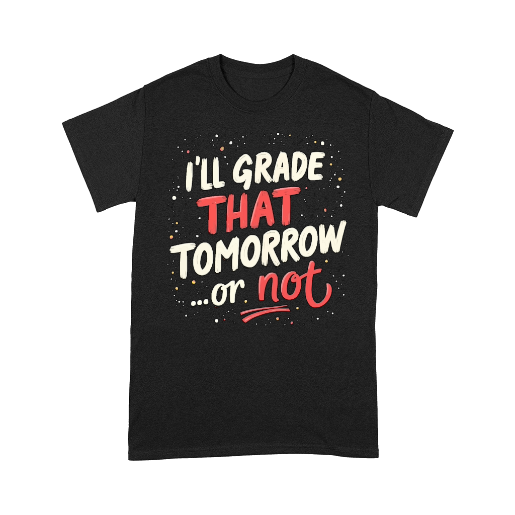 Ill grade that tomorrow or not 02 Comfort T-shirt