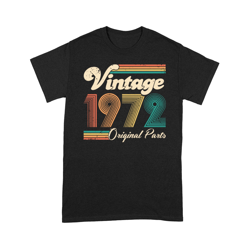 Vintage 1972 50th Birthday Fiftieth Gift Comfort T-shirt