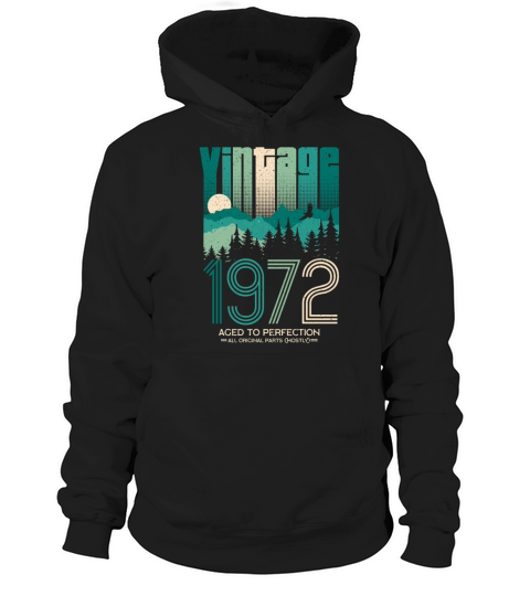 Vintage 1972 - 50 years old - 50th birthday gift Hoodie Unisex