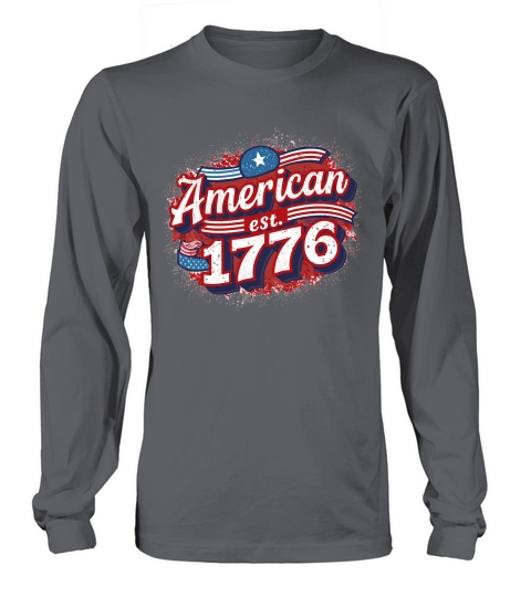 American Est. 1776 Long sleeved Unisex