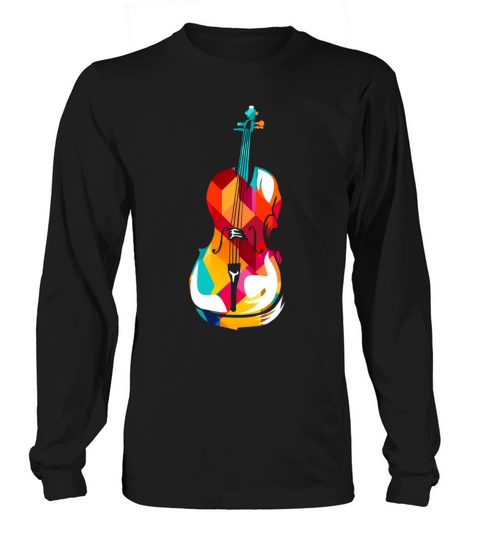 Cello Violin Long sleeved Unisex