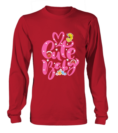 Cute baby 02 Long sleeved Unisex