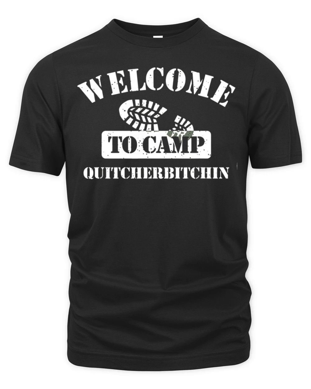 Camp Quitcherbitchin Organic Unisex T-shirt