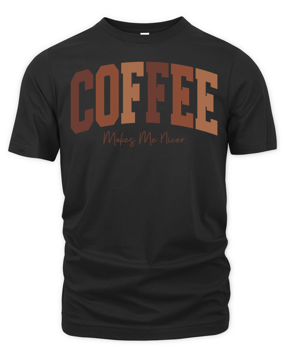 CoffeeMakesMeNicer Organic Unisex T-shirt