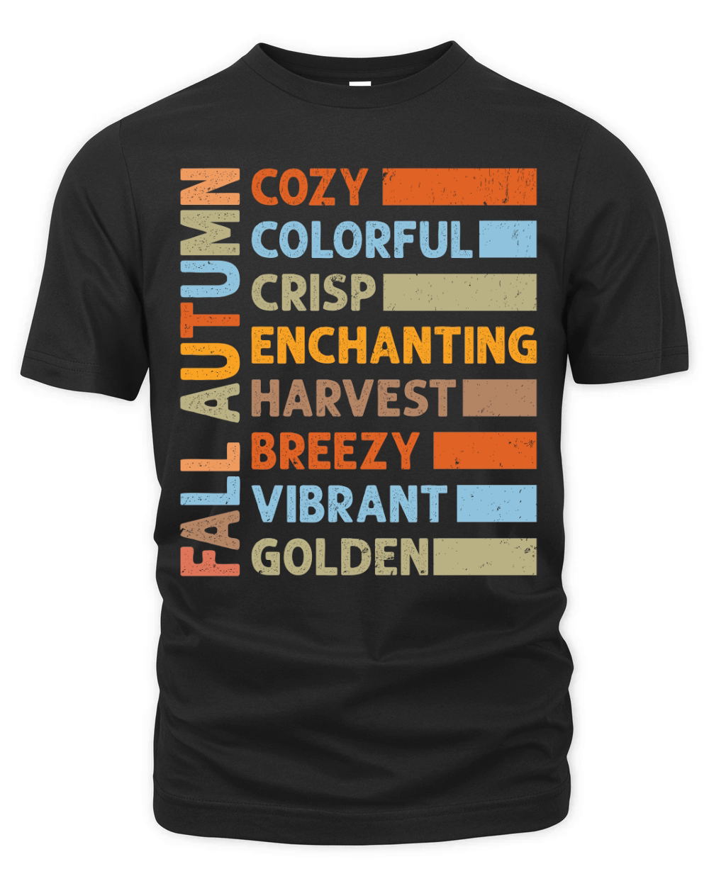fall autumn cozy colorful crisp enchanting harvest Organic Unisex T-shirt