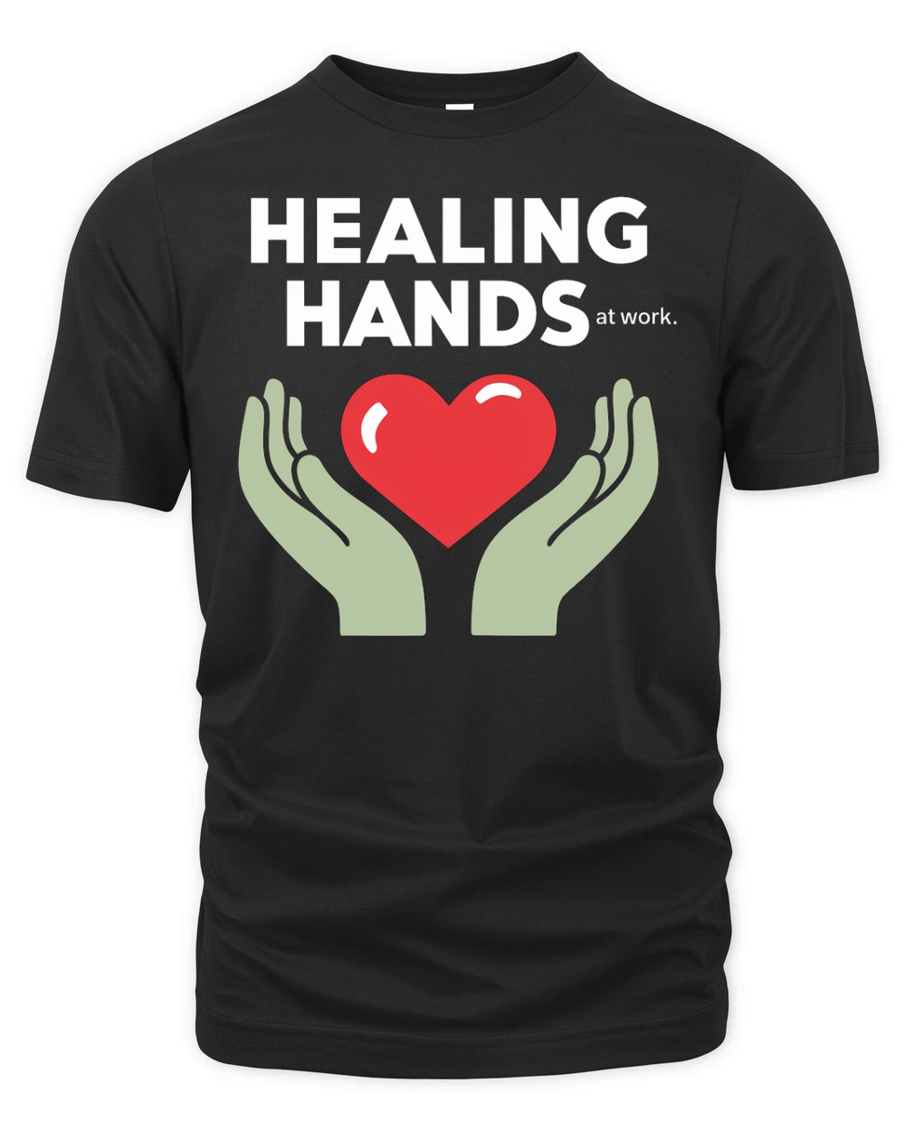 Healing Hands at Work Organic Unisex T-shirt