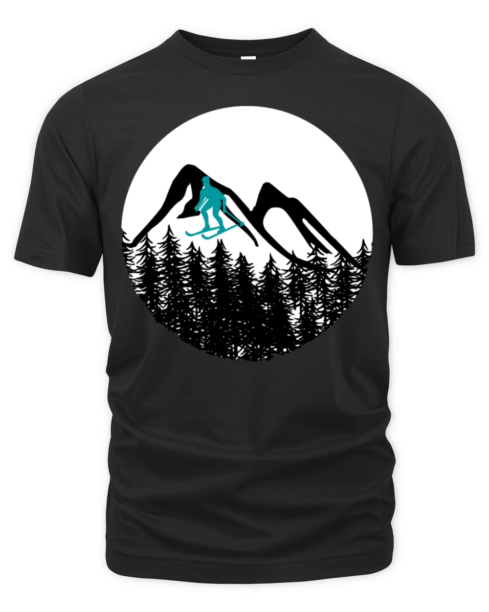 Vintage Retro Winter Park Colorado Snowboard Organic Unisex T-shirt