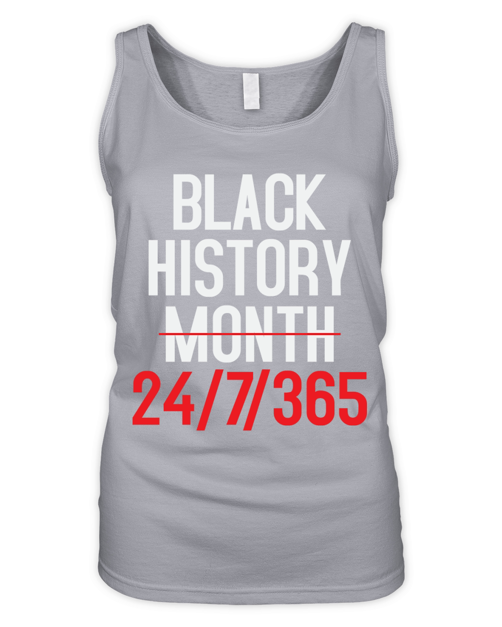 BLACK HISTORY MONTH 04 Organic Women's Tank Top