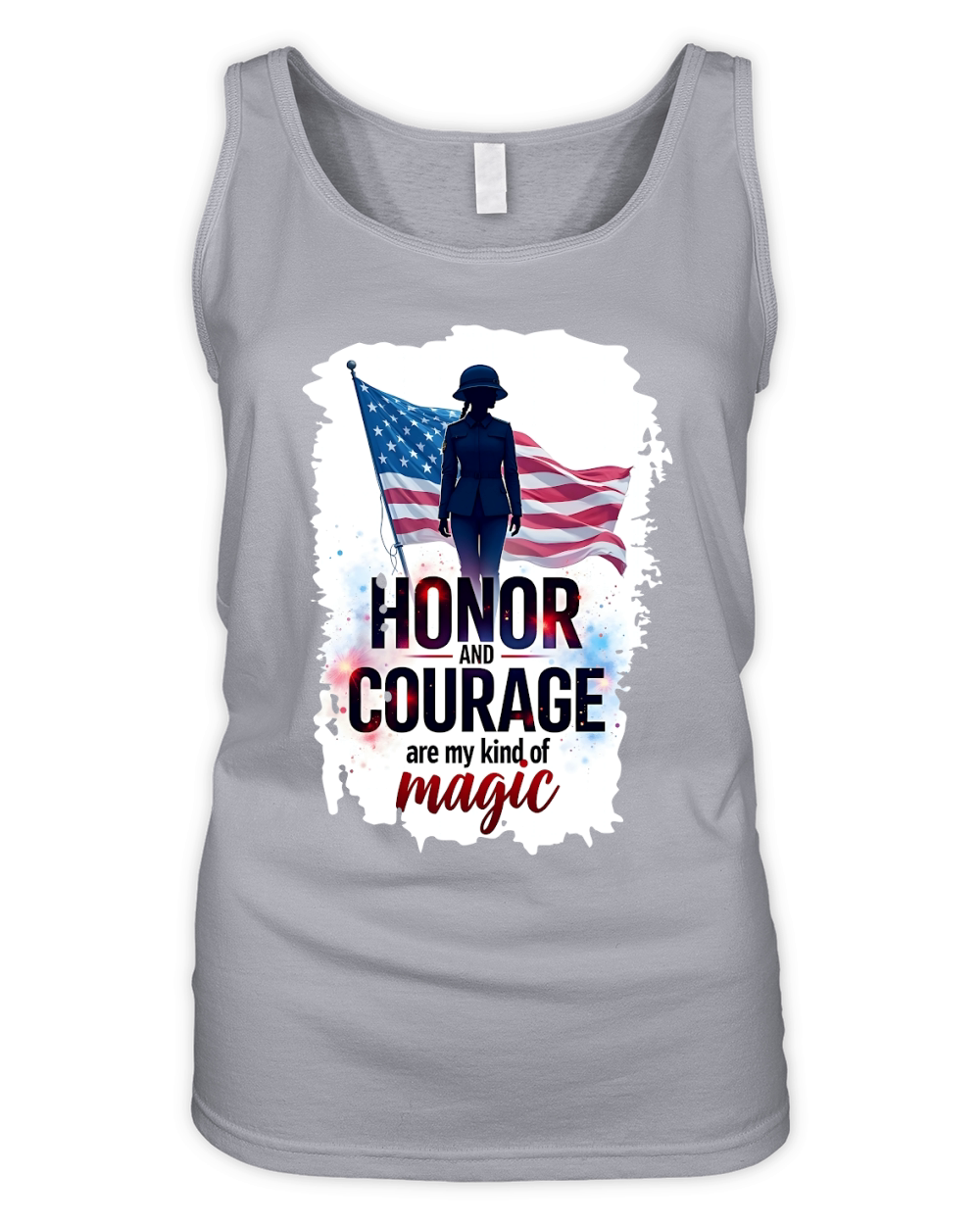 Honor and courage are my kind of magic 06 Organic Women's Tank Top