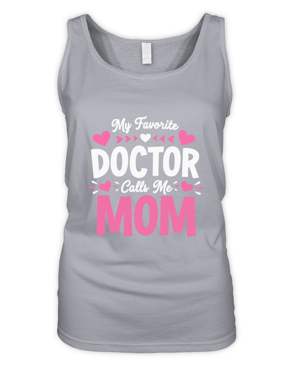 My faverite doctor calls me mom 02 Organic Women's Tank Top