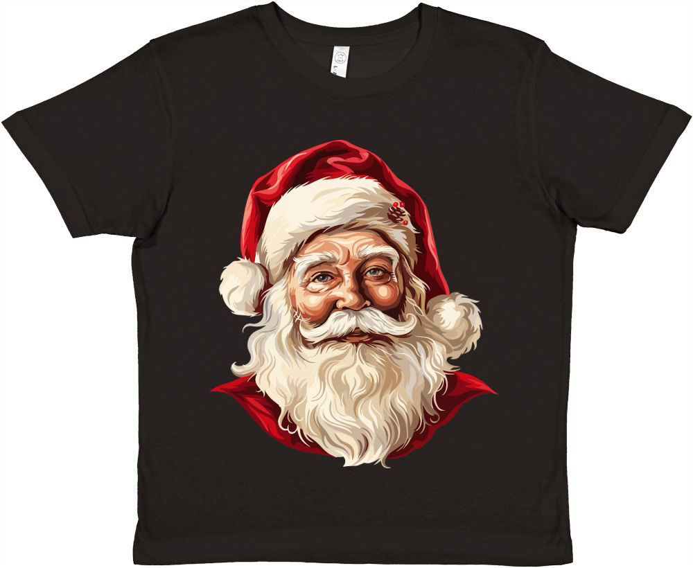 Christmas Santa Claus 03 Premium Kids Crewneck T-shirt