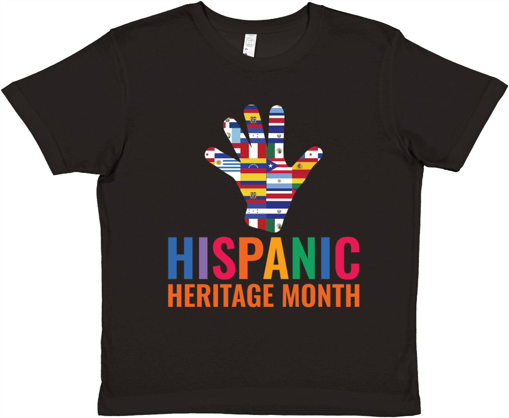 Hispanic Heritage Month Premium Kids Crewneck T-shirt
