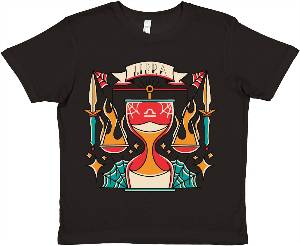 Libra Premium Kids Crewneck T-shirt