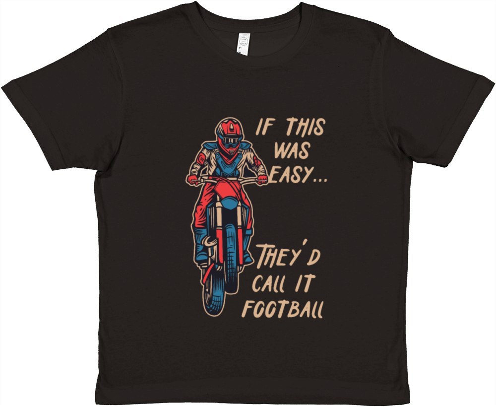 Motorcycle Motocross Bike Motobiker Motorsport Premium Kids Crewneck T-shirt