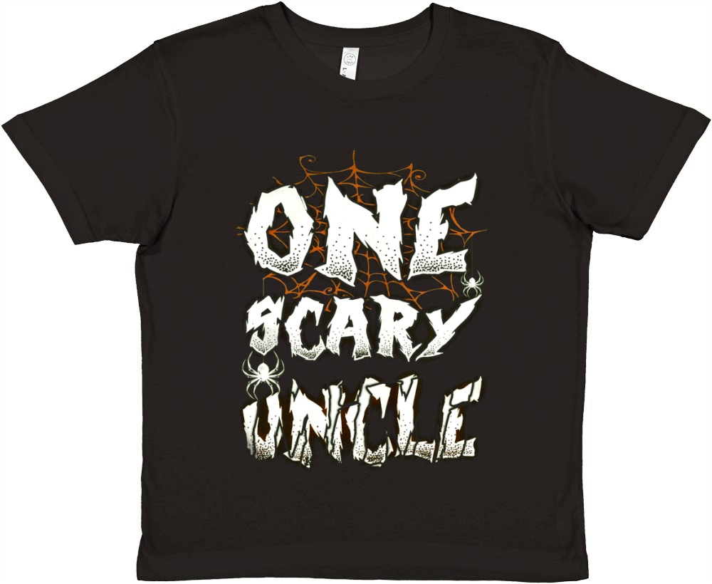 One Scary Uncle Family Halloween Premium Kids Crewneck T-shirt