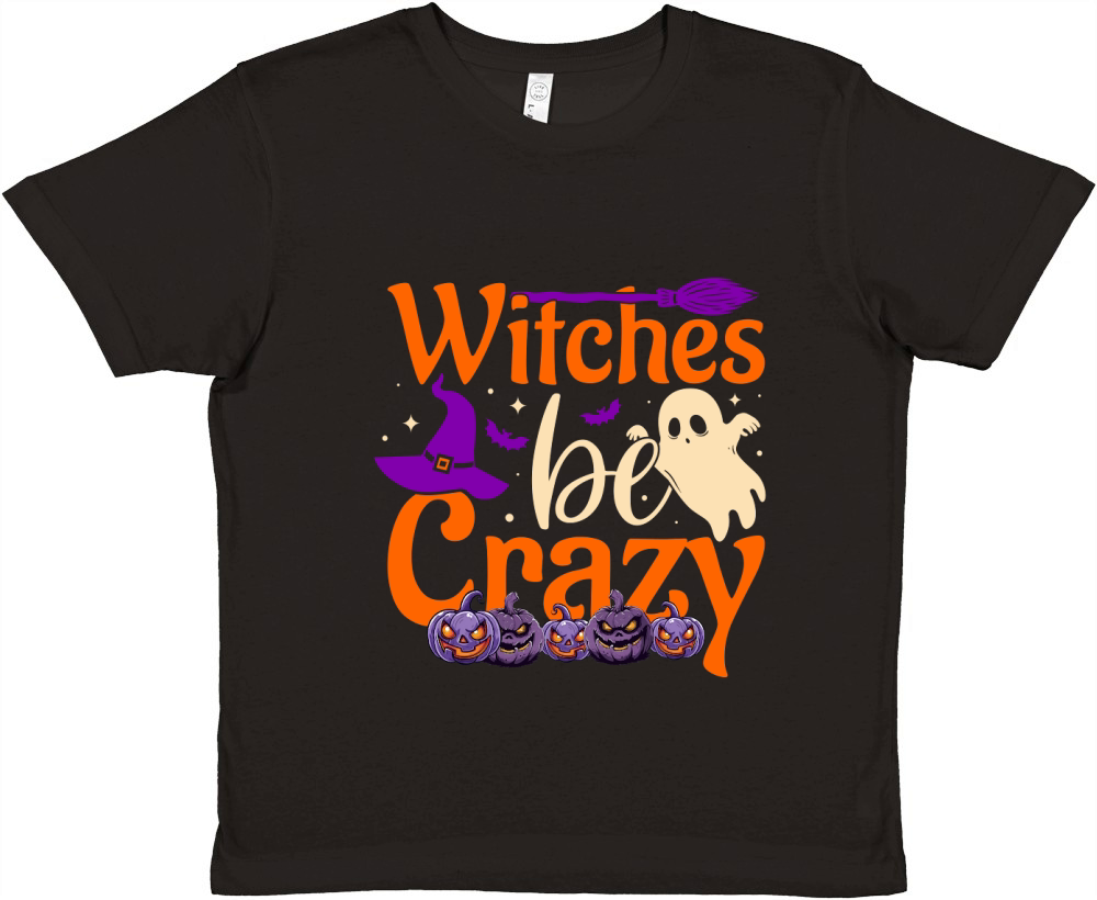 witches be crazy 02 Premium Kids Crewneck T-shirt