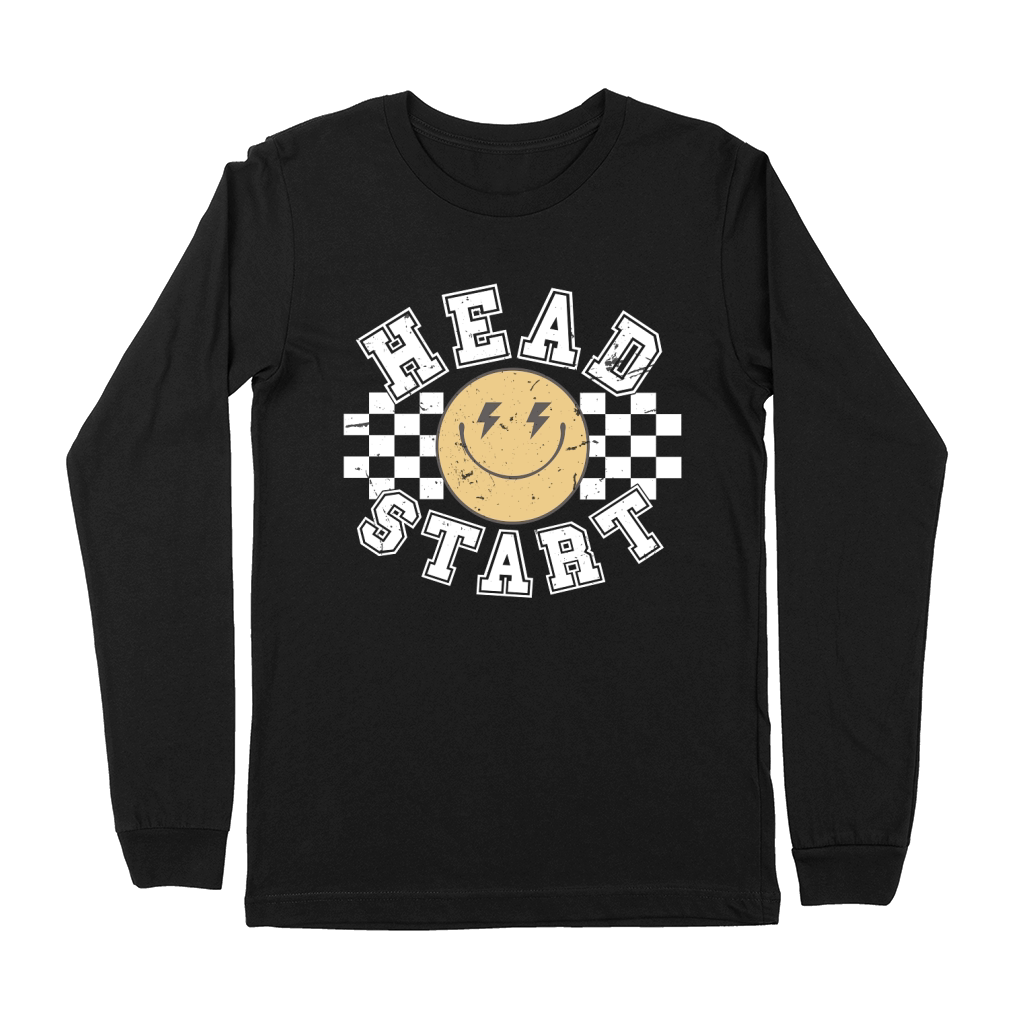 head start checkeredWH Premium Long Sleeve