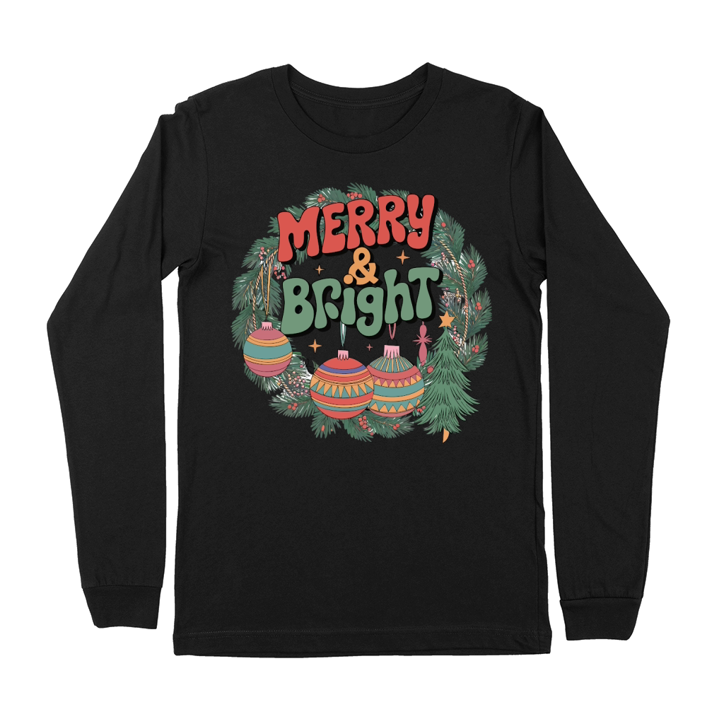 Merry & Bright 7 Premium Long Sleeve