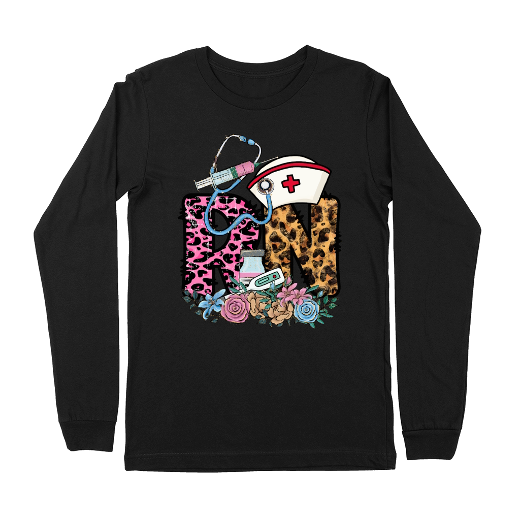 RN Nurse Sublimation Premium Long Sleeve