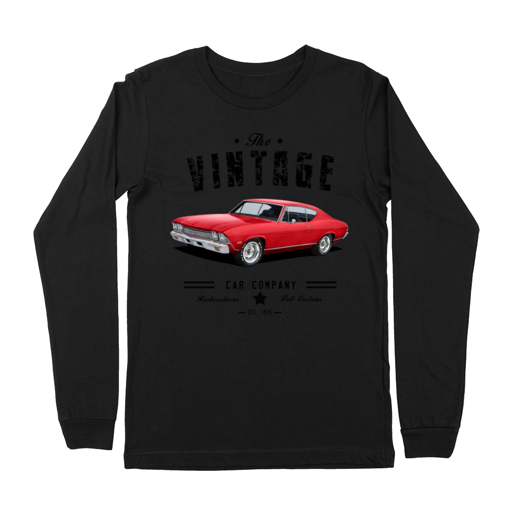 vintage car co chevelle Premium Long Sleeve