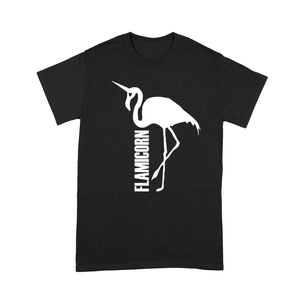 flamingo unicorn hybrid creature hybrids white Premium T-shirt