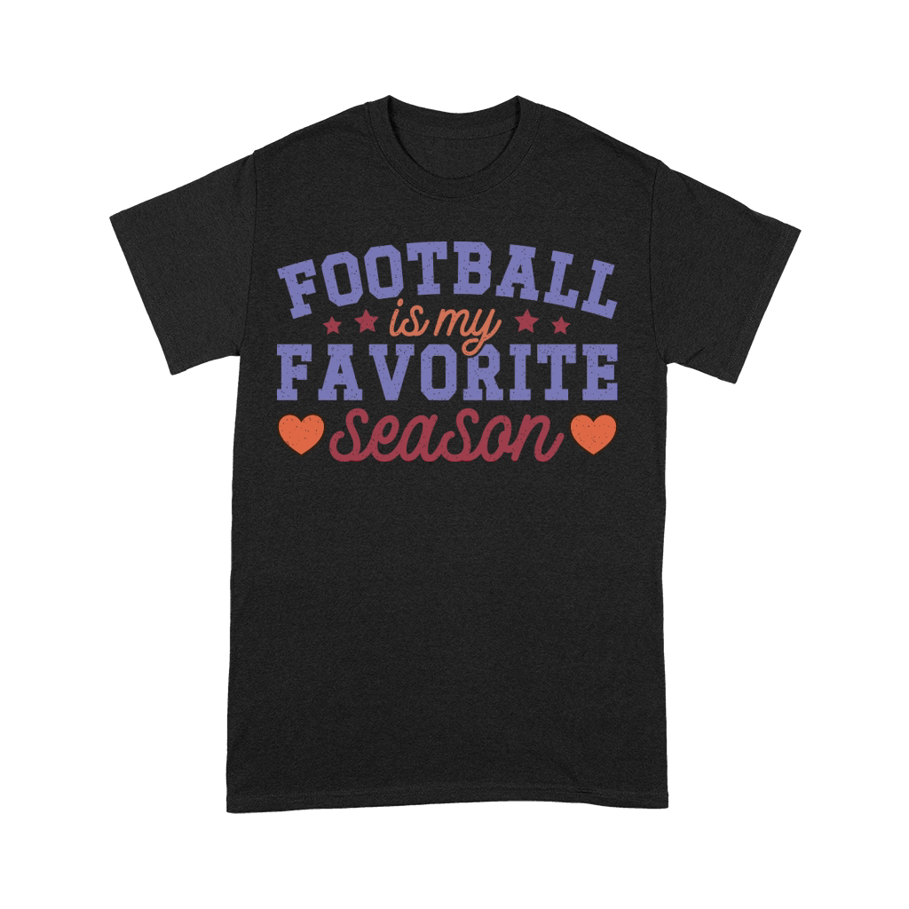 Football Is My Favorite Season color grunge Premium T-shirt
