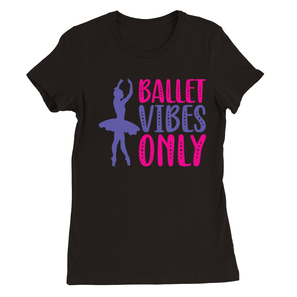 Ballet Dancer (7) Premium Womens Crewneck T-shirt
