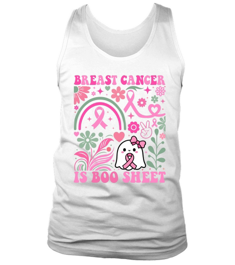 Breast Cancer is Boo Sheet Tank Top Unisex