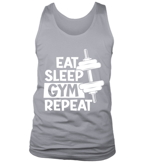 Eat Sleep Gym Repeat Tank Top Unisex