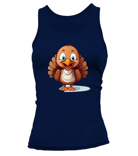 Thanksgiving Funny Turkey 13 Tank top Woman
