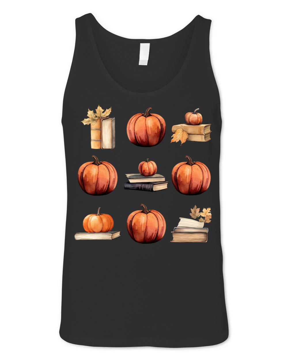 Autumn Bookish Unisex Jersey Tank