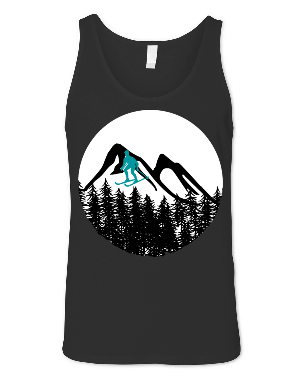 Vintage Retro Winter Park Colorado Snowboard Unisex Jersey Tank