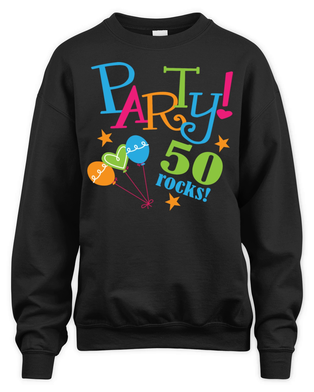 50th Birthday Party 50 years Unisex Premium Crewneck Sweatshirt