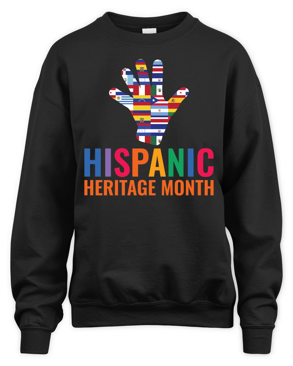 Hispanic Heritage Month Unisex Premium Crewneck Sweatshirt