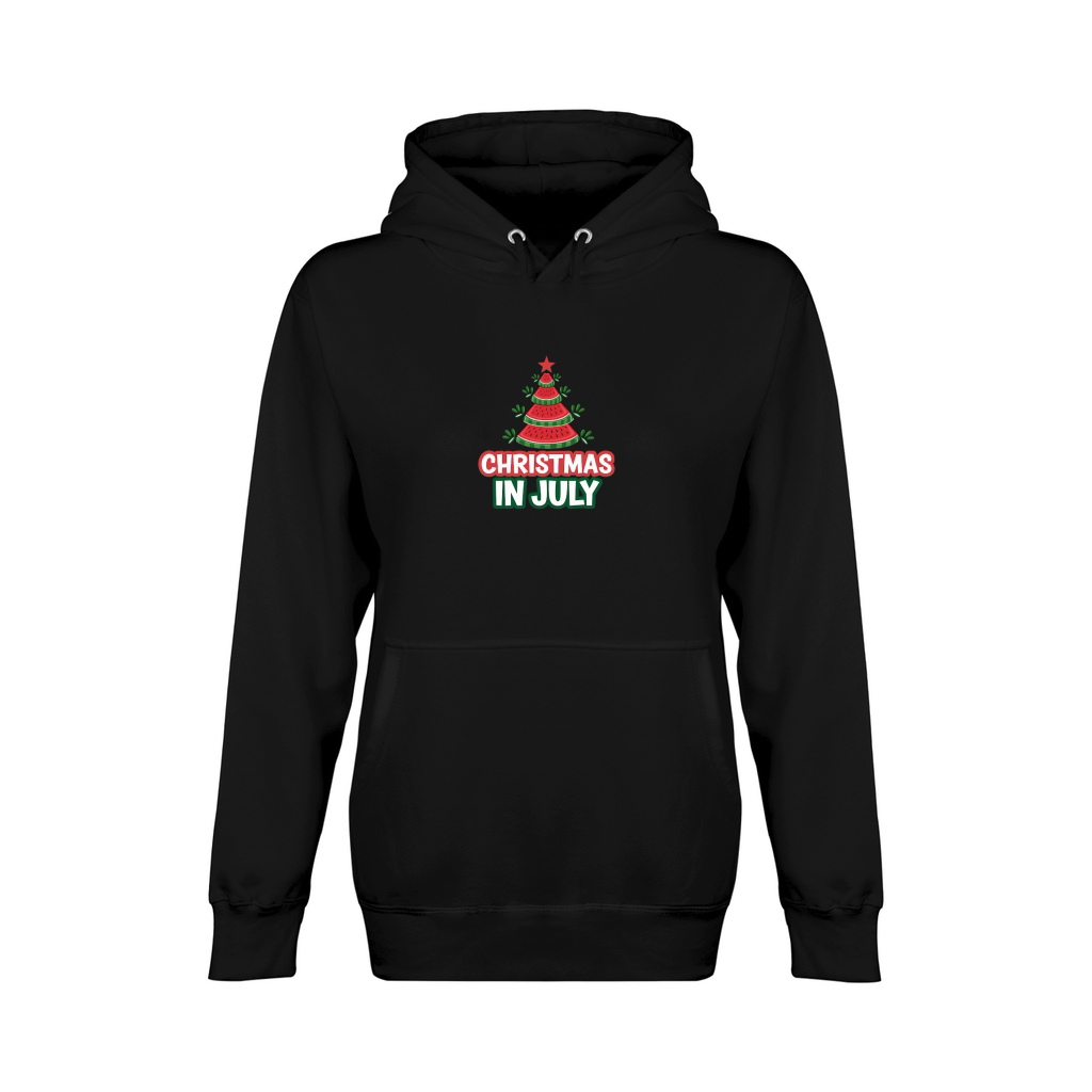 Christmas in July Watermelon Tree Unisex Premium Pullover Hoodie