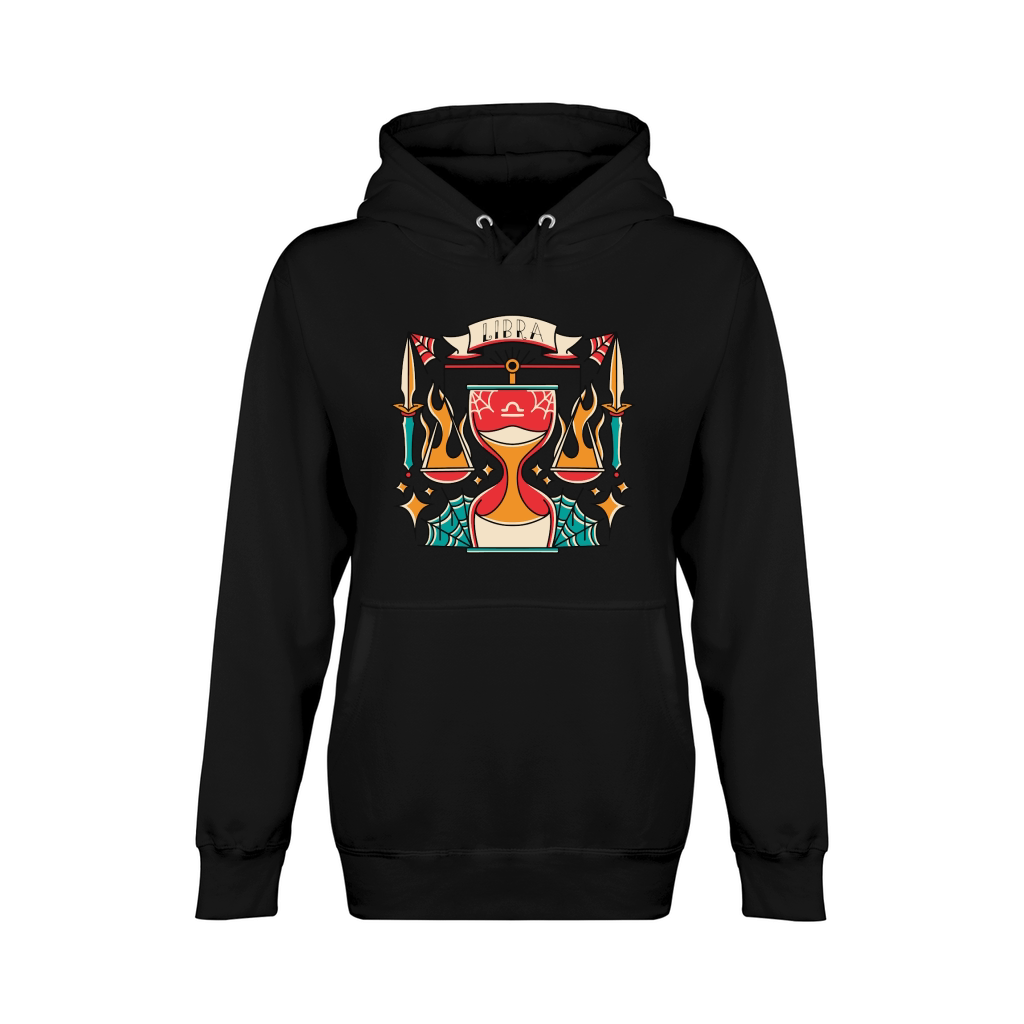 Libra Unisex Premium Pullover Hoodie