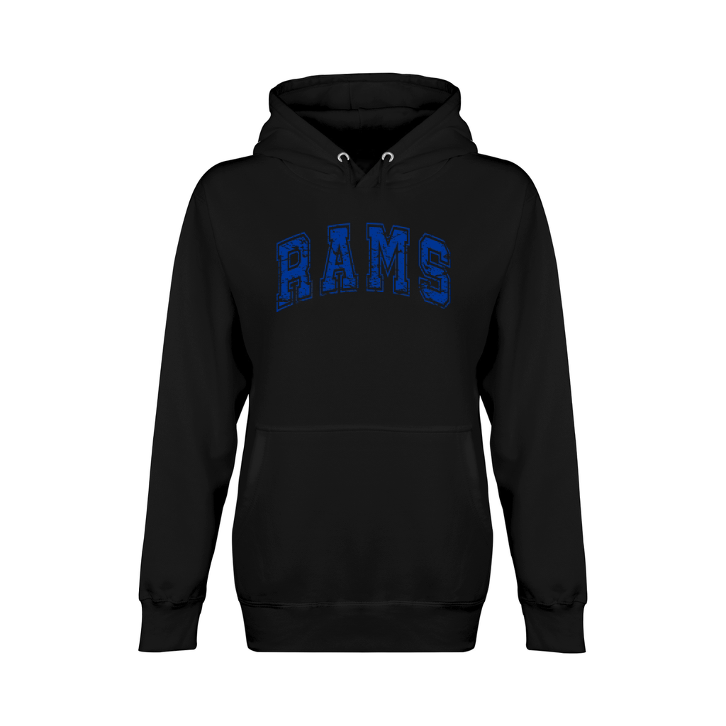 Rams.distressed 2 Unisex Premium Pullover Hoodie