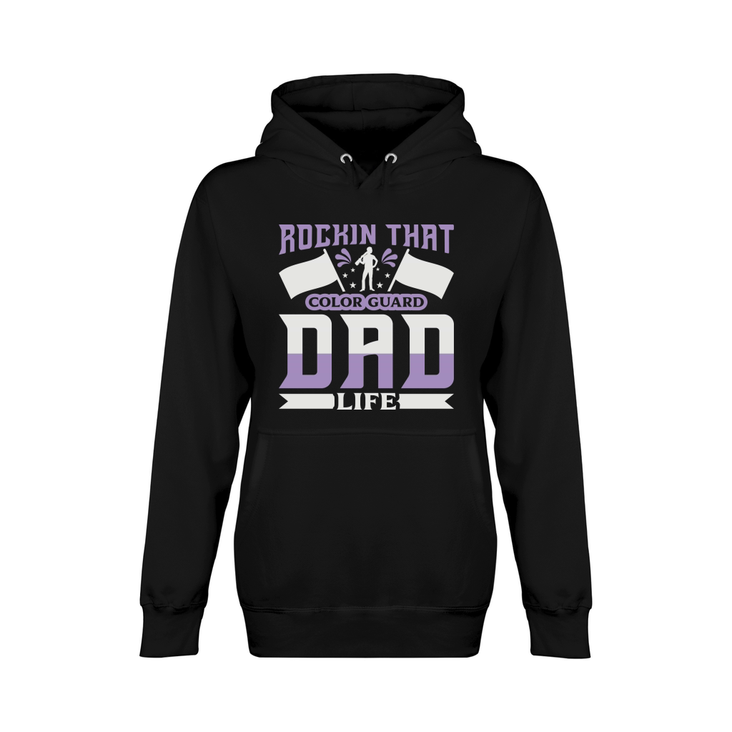 Rockin That Color Guard Dad Life 07 Unisex Premium Pullover Hoodie