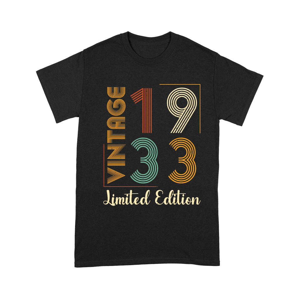Vintage 1933 Limited Edition Birthday T Shirt Design (1) Unisex T-Shirt
