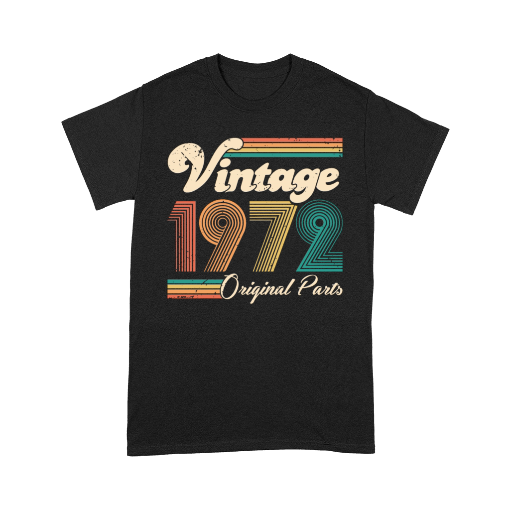 Vintage 1972 50th Birthday Fiftieth Gift Unisex T-Shirt