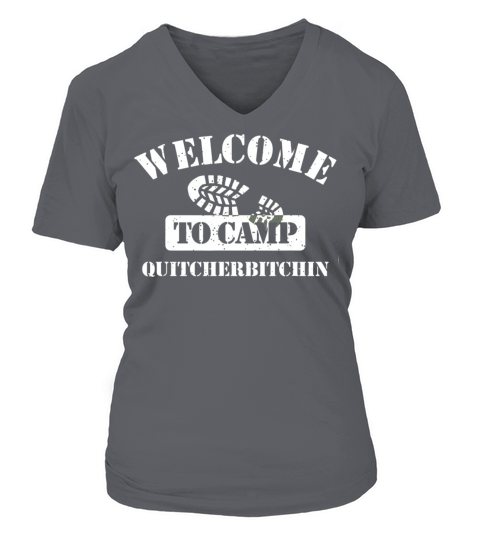 Camp Quitcherbitchin V-neck T-Shirt Woman